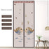 Door mesh Screen with Magnet, Fly Hanging Temporary Magic Patio mesh Magnetic Screen Door mesh Front Door, Back French Mosquito Bug Door Screen ne...