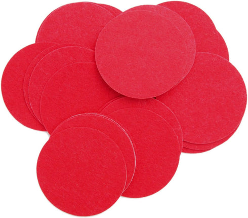 Playfully Ever After 5 Inch Red 15pc Stiff Felt Circles...