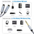 1/4 Splitter Adapter Cable 12 inches, 6.35mm Stereo Plug Male to Dual 6.35mm Jack Female Y Splitter Cable, 30cm / 12 inches...