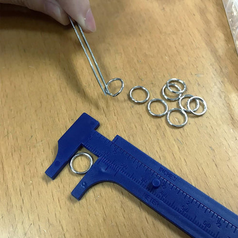BIGTEDDY - 1388pcs Open Jump Rings and Lobster Clasps for Beginner Jewelry Repair Bead Making Findings Starter Kit Set with Plier Tweezer Caliper ...