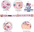ARING PET 4th of July Dog Collar-Cotton Pink USA Patriotic Dog Collar with Bowtie, Adjustable American Flag Dog Collar Puppy Collars for Small Med...