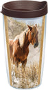 Tervis Coastal Wild Horses Made in USA Double Walled Insulated Tumbler Travel Cup Keeps Drinks Cold & Hot, 16oz, Classic...