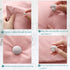Duvet Pin Duvet Clips, 8 Pieces Mushroom Quilt Holder, Non-Slip Quilt Fixator Sheet Fasteners with One-Key Unlock for Quilt, Cushions, Curtains (G...