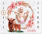 Highland Cow Baby Monthly Milestone Blanket Floral Scotland Photo Prop Blanket with New to The Herd Cattle Nursery Stuff Gift Ideas for Girl Newbo...