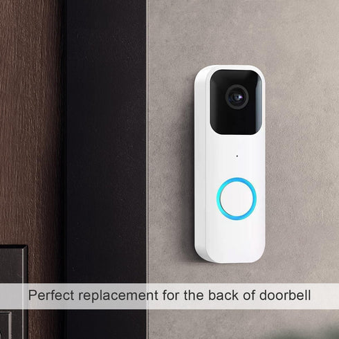 Blink Video Doorbell Backplate,Blink Doorbell Camera Mounting Plate with Blink Key Replacement,Blink Doorbell Back Plate,Upgraded Doorbell Cover f...