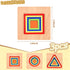 LovesTown 3 Sets Wooden Shape Sorting Puzzles?Montessori Puzzles Toddler Preschool Wooden Sensory Toys for Toddlers...
