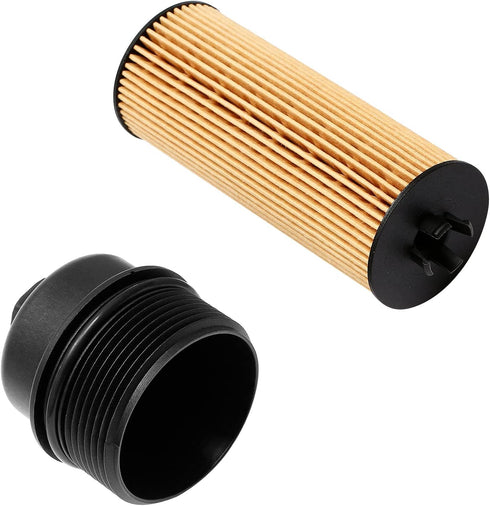Oil Filter and Oil Filter Cap ?Replacement For 2011-2013 Chrysler 200, 300, Town & Country, Dodge Avenger, Challenger, Charger, Durango, Journey &...