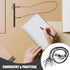 HOMSFOU 10pcs Stylus Tether Plastic Elastic Tether Lanyard for Touch Pens Anti-Lose Tablet Pens Coil Spring Straps Perfect Tool to Tether a Drawin...