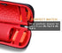 LTGEM EVA Hard Carrying Case for JBL FLIP 6 FLIP 5 Waterproof Portable Bluetooth Speaker - Red...
