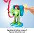 Fisher-Price Imaginext DC Super Friends Preschool Toys Batman Battle Multipack 9-Piece Figure Set with Light-Up Backpack for Ages 3+ Years...