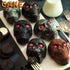 Sakolla Large Skull Cake Pan Silicone Molds, 2 Pack 6 Cavity Halloween Skull CakeletChocolate Molds Candy Pizza Baking Molds Handmade Soap Tray...