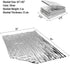 Emergency Blankets for Survival Gear (Pack of 4), Camping Blanket, Emergency Blanket, Thermal Blanket, Mylar Space Blanket, Survival Blanket, Firs...