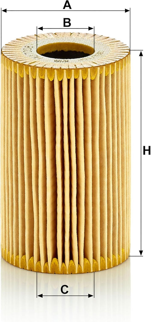 MANN-FILTER HU 7008 Z Oil Filter - Cartridge...