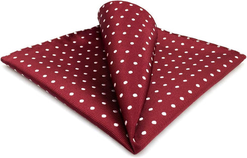 S&W SHLAX&WING Ties for Men Necktie Set with Pocket Square Cufflinks Hanky XL 17...