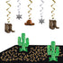 Fanci-Fetti Western Icons (copper, gold, silver) Party Accessory (1 count) (1 Oz/Pkg)...