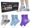 3 Pairs Neuropathy Socks for Women & Men,Nano Comprex Ankle Sleeves Protection Elastic Socks,Soothe Socks for Neuropathy Pain,Anti Fatigue Compres...