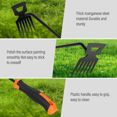 Weeding Tools,Portable Garden Weeder Tool,2024 New Manganese Steel Weed Puller,for Hand Weeder for Vegetable Gardening Backyard Farm Planting & Up...