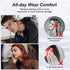 Single Open Ear Headphone, Wireless Bluetooth Earpiece for Powerful Sound, 16H Playtime Bluetooth 5.2 Wireless Earbud,Waterproof Headset with Earh...