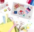 Guyuyii 2 pk 28 Grids Diamond Art Storage - Plastic Diamond Art Containers - Diamond Art Organizer for Embroidery, DIY Art Craft, Jewelry, Earring...