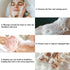 Bath Loofah Sponge,Deep Exfoliating Glove for Shower, Body Scrubber Double-Sided Exfoliating Mitt?Soft Mesh Flower Loofah Sponge Ball Brush Scrub ...