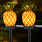 Garden Decor Solar Stake Lights - 2 Pack Outdoor Pineapple Waterproof Lights Pathway Yard Lawn Walkway Decoration...