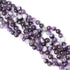 35PCS 10mm Natural Dog Teeth Amethyst Gemstone Round Loose Beads Crystal Energy Stone Healing Power for Jewelry Making 1 Strand 15"...