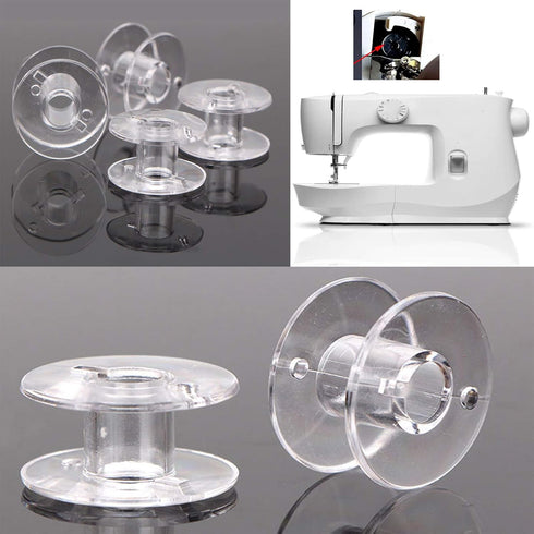 100 Pack Bobbins for Brother Sewing Machine, SA156 Bobbins for Sewing Machine...