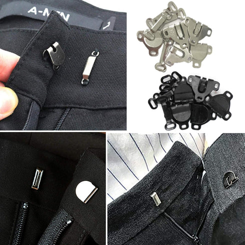 Sew-on Snap Press Button,Sewing Hook and Eye Closure for Skirt, Dress, Bra,Clothes Craft...