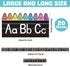 12 Pcs Alphabet Bulletin Board Set?Alphabet Poster Number 0-9 Line ABC Letters for Preschool Kindergarten Classroom Wall Decor (Crayon)...