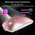 Wireless Bluetooth Rechargeable Mouse for Apple MacBook Air Pro iMac Mac Air, Wireless USB C Mouse Type C for iPad Air Pro/Surface Pro/Desktop, Bl...