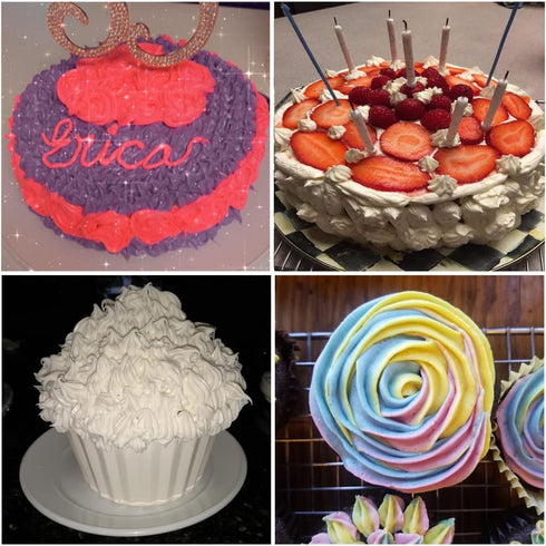 Piping Bag and Tips Cake Decorating and Baking Supplies Kit Includes Cupcake Icing Tips with Pastry Bag...