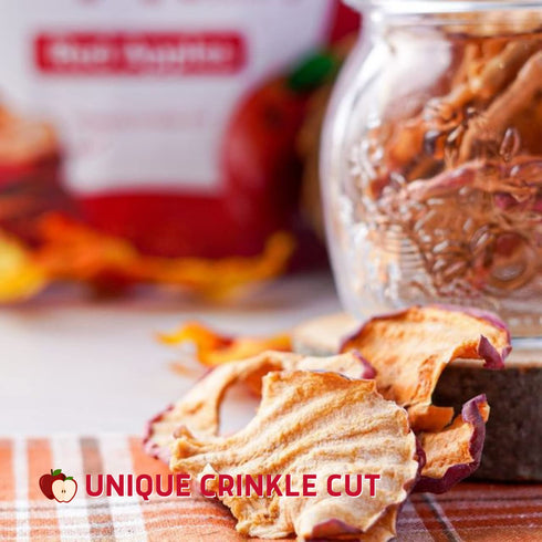 Simple Slices Gourmet Nut Baked Apple Chips (Red Apple, 0.75 Ounce (Pack of 8 Bag))...