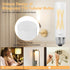 Dimmable T10 Frosted Led Bulb 6W, E26 LED Tubular Bulb 60 Watt Equivalent, 6 Pack 3000K LED Edison Light Bulbs, 4.72 inch Vintage Style, for Wall ...