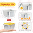 LNYZQUS 1 LB Small Cake Pans 30pcs, Aluminum Foil Baking Tins Mini Loaf Bread Pans,Square Disposable Cake Tins Baked Goods Containers Holders for ...