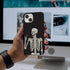 for iPhone 15 Plus Case Human Skeleton Posing Isolated Phone Case for Women Girls Slim Soft ShockProof Protective Cover Case for iPhone 15 Plus 6....