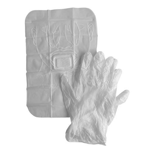 CPR Student Training Kits with Shield & Gloves, 10 pack, MCR Medical...