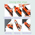 Precise Contour Scribe Tool Woodworking - With Lock For Pencil,Upgrade Measuring Tools, Ultimate Scribing Tool Suitable For Woodworking Finish Car...