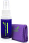Screen Mom Screen Cleaner Kit for Laptop, Phone Cleaner, iPad, Eyeglass, LED, LCD, TV - Includes 2oz Spray and 2 Purple Cleaning Cloths...