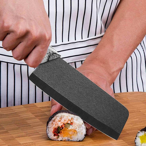 Ceramic Vegetable Knife 6in with Steath,Lettuce Knife Vegetable Cutting Knife Suitable for Fruits,Meat,Ceramic Chef Knife Nakiri Knife Black...