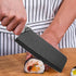 Ceramic Vegetable Knife 6in with Steath,Lettuce Knife Vegetable Cutting Knife Suitable for Fruits,Meat,Ceramic Chef Knife Nakiri Knife Black...