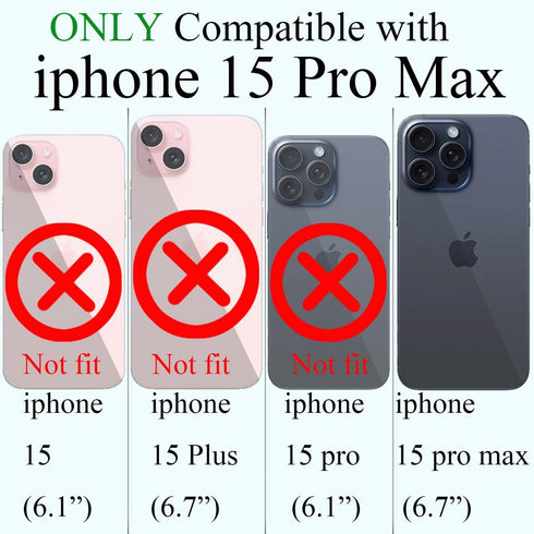 for iPhone 15 Pro Max Case, Frosted Art Landscape Painting, Slim Thin Hard PC Cover Soft TPU Bumper, Translucent Matte Phone Case for Women Man - ...