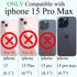 for iPhone 15 Pro Max Case, Frosted Art Landscape Painting, Slim Thin Hard PC Cover Soft TPU Bumper, Translucent Matte Phone Case for Women Man - ...