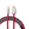 USB C Keyboard Cable, 4.92Ft Boho Style Keyboard Cable for Mechanical Keyboard ?Red...
