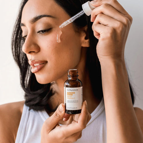 Masque Bar My Ingredients 12% Vitamin C Face Serum - Fades Age Spots, Pore Refining, Wrinkle Repair, Dark Circle Reduction, Hydrating, Even Skin T...