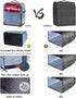 BAGSPRITE Stand Mixer Cover with Appliance Sliders Base Compatible with KitchenAid Mixer-Storage Bag for 4.5/5 Quart with Pockets for Kitchen Aid ...
