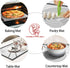 Silicone Baking Mat Non Stick Pastrty Mat for Dough Rolling Mat for Making Cookies, Macarons,Bread,Cake and Candy Reusable Kitchen Counter Mat Fon...