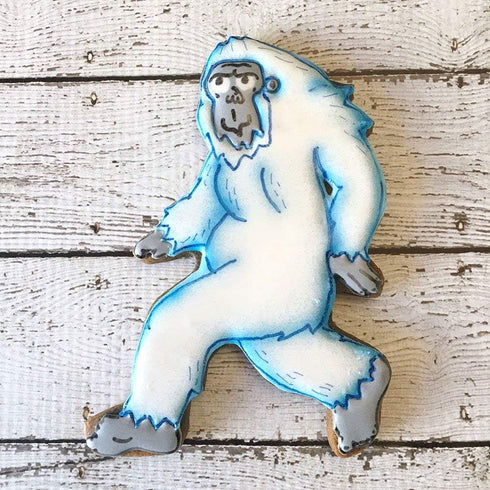 Bigfoot Sasquatch Cookie Cutters 2-Pc. Set Made in USA by Ann Clark, Bigfoot, Foot...