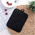 Anyi Cotton Pot Holders with Pocket, Heat Resistant Black Counter Table Hot Pads for Kitchen...