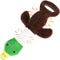 Plush Dog Toys for Large Dogs, Duck Stuffed Squeaky Dog Chew Toy with Crinkle Paper, Interactive Pull Puppy Toys - Tug of War Dog Toys for Big Med...