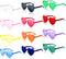 12 Pcs Heart Shaped Sunglasses for women Transparent Colorful Frameless Heart Glasses Bachelorette Party Favor...